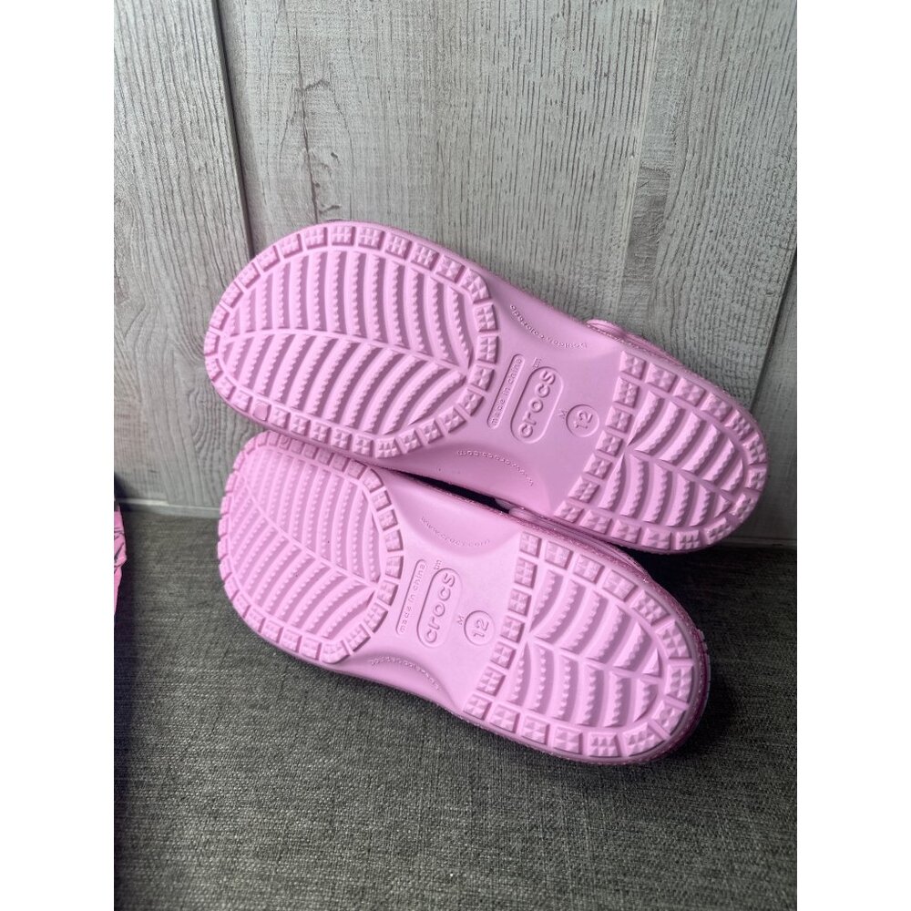 RESERVED for glitterqueen1901 Bundle of 4 Crocs Mean Girls Pink Glitter Clogs - Picture 9 of 13